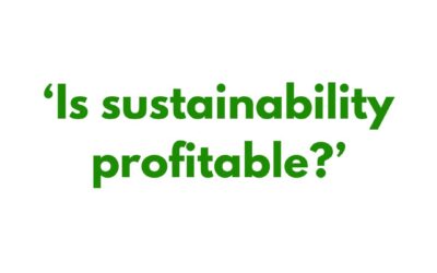 Is sustainability profitable?